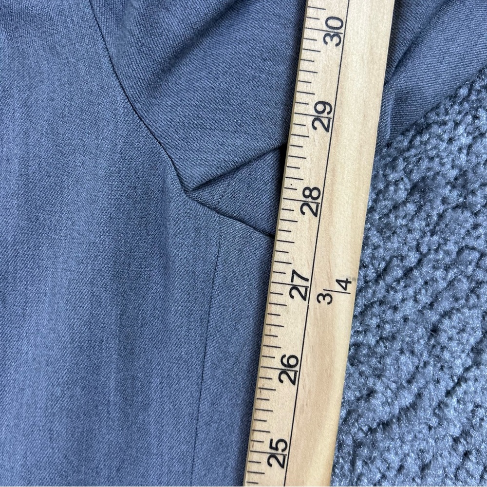 Brooks Brothers Women’s Dress Pants Slacks Size 2 Stretch Gray Rayon Wide Leg - Picture 8 of 9